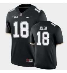 Men Purdue Boilermakers Cam Allen College Football Game Black Jersey