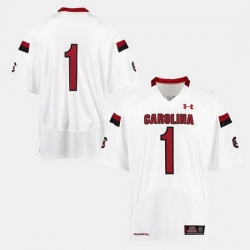 Men South Carolina Gamecocks College Football White Jersey