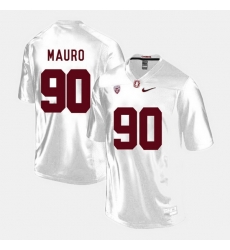 Men Stanford Cardinal Josh Mauro College Football White Jersey