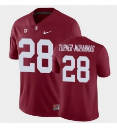 Men Stanford Cardinal Salim Turner Muhammad College Football Cardinal Game Jersey