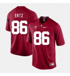 Men Stanford Cardinal Zach Ertz College Football Cardinal Jersey