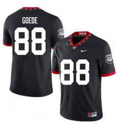 2020 Men #88 Ryland Goede Georgia Bulldogs Mascot 100th Anniversary College Football Jerseys Sale-Bl