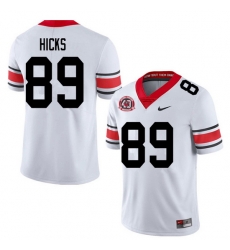 2020 Men #89 Braxton Hicks Georgia Bulldogs 1980 National Champions 40th Anniversary College Footbal