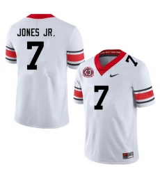 Men #7 Marvin Jones Jr. Georgia Bulldogs College Football Jerseys Sale-40th Anniversary