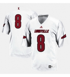 Louisville Cardinals College Football White Jersey