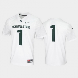 Michigan State Spartans White Untouchable Men'S Jersey