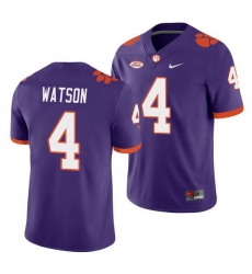 Clemson Tigers Deshaun Watson Purple College Football Men'S Jersey