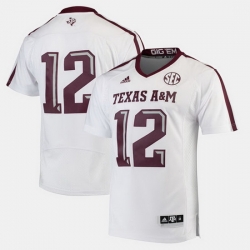 Men Texas A M Aggies 2017 Special Games White Jersey