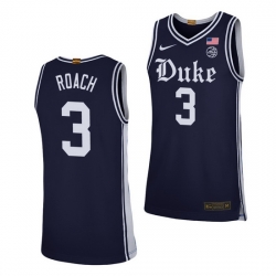 Duke Blue Devils Jeremy Roach Navy Alternate Men'S Jersey