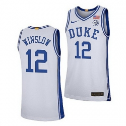 Duke Blue Devils Justise Winslow Elite Basketball Authentic Jersey 0