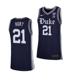 Duke Blue Devils Matthew Hurt Navy Alternate Men'S Jersey