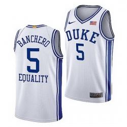 Duke Blue Devils Paolo Banchero Home 2021 Jersey