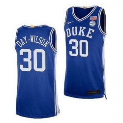 Duke Blue Devils Shayeann Day Wilson Royal College Basketball 2021 22Limited Jersey