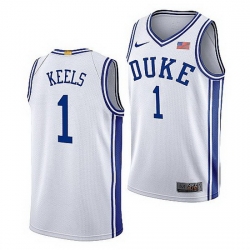 Duke Blue Devils Trevor Keels Home 2021 Jersey