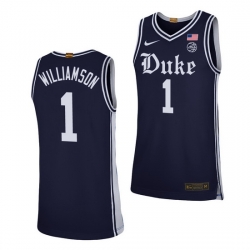 Duke Blue Devils Zion Williamson Navy Alternate Men'S Jersey