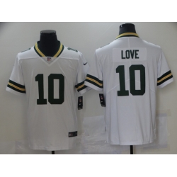 Nike Packers 10 Jordan Love White 2020 NFL Draft First Round Pick Vapor Untouchable Limited Jersey