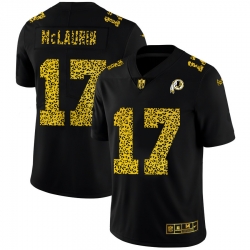 Washington Redskins 17 Terry McLaurin Men Nike Leopard Print Fashion Vapor Limited NFL Jersey Black