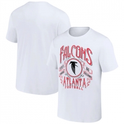 Men Atlanta Falcons White X Darius Rucker Collection Vintage Football T Shirt