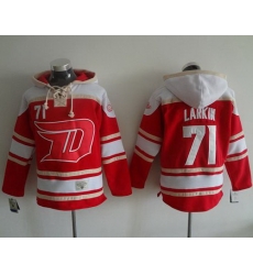 Men Detroit Red Wings 71 Dylan Larkin Red 2016 Stadium Series NHL Hoodie