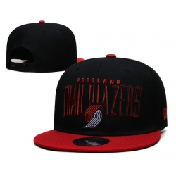 Portland Blazers Snapback Cap 008