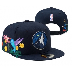 Minnesota Timberwolves NBA Snapback Cap 005