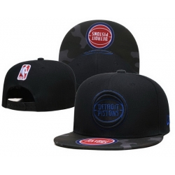 Detroit Pistons NBA Snapback Cap 001