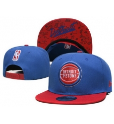 Detroit Pistons NBA Snapback Cap 003