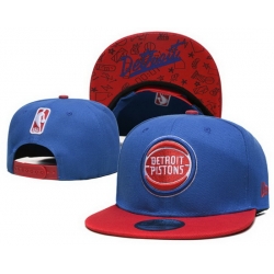 Detroit Pistons Snapback Cap 24E03