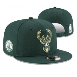 Milwaukee Bucks NBA Snapback Cap 001