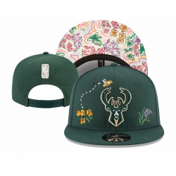 Milwaukee Bucks Snapback Cap 004