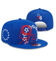 Philadelphia 76ers Snapback Cap 24E04