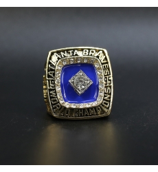 MLB Atlanta Bravs 1995 Championship Ring