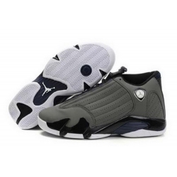 Air Jordan 14 Shoes 2015 Mens Grey Black