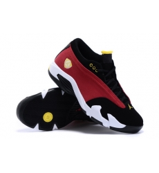 Women Air Jordan 14 Shoes Red Black