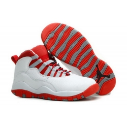 Air Jordan 10 Shoes 2014 Womens White Red