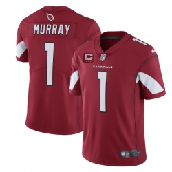 Men Arizona Cardinals #1 Kyler Murray Red 3-star C Patch apor Untouchable Limited Stitched NFL Jersey