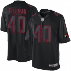 Men Nike Arizona Cardinals 40 Pat Tillman Limited Black Impact NFL Jersey