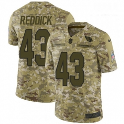 Men Nike Arizona Cardinals 43 Haason Reddick Limited Camo 2018 Salute to Service NFL Jersey