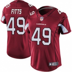 Women Nike Arizona Cardinals 49 Kylie Fitts Limited Cardinal Red Vapor Untouchable Jersey