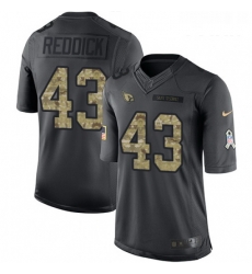 Youth Nike Arizona Cardinals 43 Haason Reddick Limited Black 2016 Salute to Service NFL Jersey