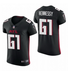 Atlanta Falcons 61 Matt Hennessy Nike Men Black Team Color Men Stitched NFL 2020 Vapor Untouchable Elite Jersey