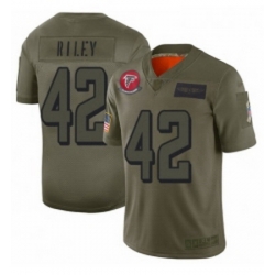 Womens Atlanta Falcons 42 Duke Riley Limited Camo 2019 Salute to Service Football Jersey