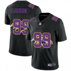 Baltimore Ravens 99 Matthew Judon Men Nike Team Logo Dual Overlap Limited NFL Jersey Black