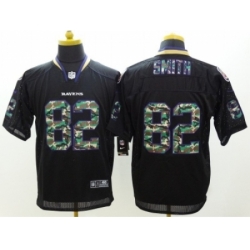 Nike Baltimore Ravens 82 Torrey Smith Black Elite Camo Fashion Jerseys