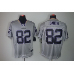 Nike Baltimore Ravens 82 Torrey Smith Grey Elite Lights Out II NFL Jersey