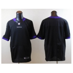 Nike Baltimore Ravens Blank Black Elite NFL Jersey