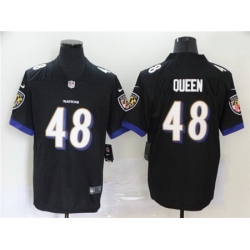 Nike Ravens 48 Patrick Queen Black 2020 NFL Draft First Round Pick Vapor Untouchable Limited Jersey