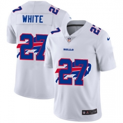 Buffalo Bills 27 Tre 27Davious White White Men Nike Team Logo Dual Overlap Limited NFL Jersey