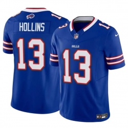 Men Buffalo Bills 13 Mack Hollins Blue 2024 F U S E  Vapor Untouchable Limited Stitched Football Jersey