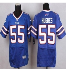 New Buffalo Bills #55 Jerry Hughes Royal Blue Team Color Men Stitched NFL New Elite Jersey